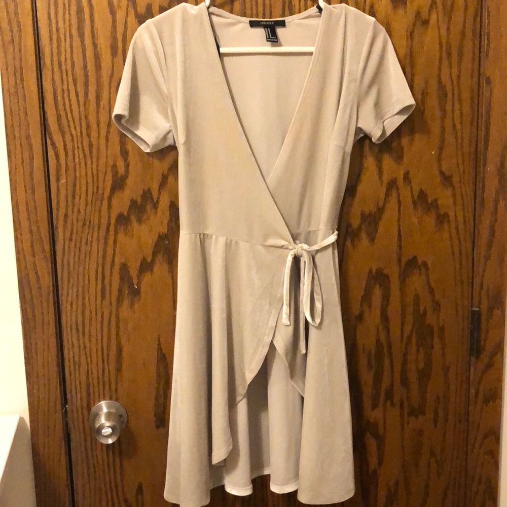 Silver midi Dress